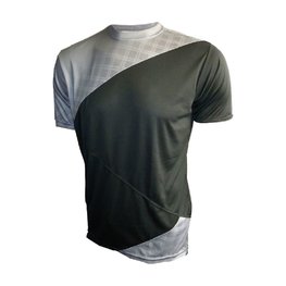 HAVEN Kolesarski dres s kratkimi rokavi - MOUNTAIN - črna/siva