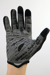 HAVEN Kolesarske  rokavice z dolgimi prsti - SOLAR LONG - črna