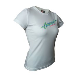 HAVEN Kolesarski dres s kratkimi rokavi - AMAZON SHORT - bela/zelena