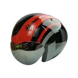 HAVEN Kolesarska čelada - 3T SHOT - rdeča/črna