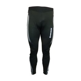 HAVEN Kolesarske dolge hlače brez naramnic - ISOLEERA - črna/bela