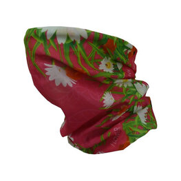 HAVEN Kolesarski grelnik vratu - FLOWERS KIDS - večbarvno