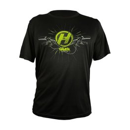 HAVEN Kolesarski dres s kratkimi rokavi - NAVAHO II SHORT - črna/zelena