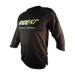 HAVEN Kolesarski dres s kratkimi rokavi - RIDE-KI - črna/zelena