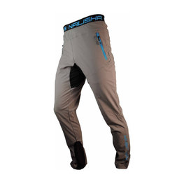 HAVEN Kolesarske dolge hlače brez naramnic - NALISHA LONG - siva/modra