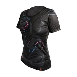 HAVEN Kolesarski dres s kratkimi rokavi - ENERGY CRAZY SHORT - črna