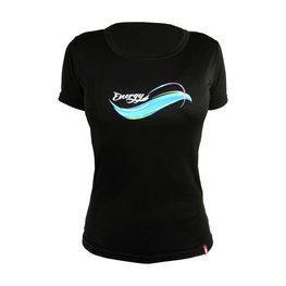 HAVEN Kolesarski dres s kratkimi rokavi - ENERGY SHORT - črna/modra