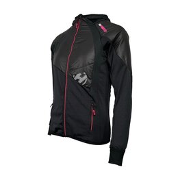 HAVEN pulover - POLARTIS HOODIE WMS - črna/rožnata