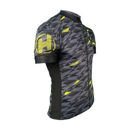 HAVEN Kolesarski dres s kratkimi rokavi - SKINFIT NEO - črna/zelena