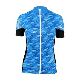 HAVEN Kolesarski dres s kratkimi rokavi - SKINFIT NEO WOMEN - modra/bela