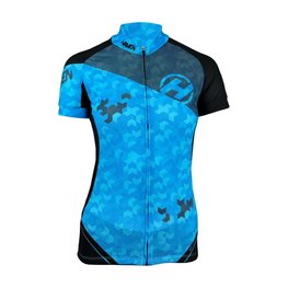 HAVEN Kolesarski dres s kratkimi rokavi - SINGLETRAIL NEO WOMEN - modra
