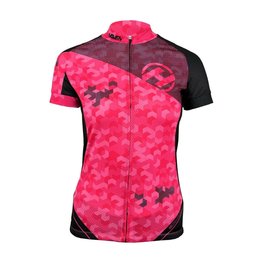 HAVEN Kolesarski dres s kratkimi rokavi - SINGLETRAIL NEO WOMEN - rožnata