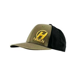 HAVEN Kolesarska kapa - FULLFIT - zelena/črna