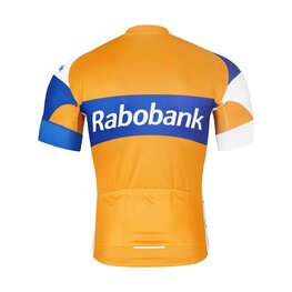 BONAVELO Kolesarski dres s kratkimi rokavi - RABOBANK - oranžna/modra