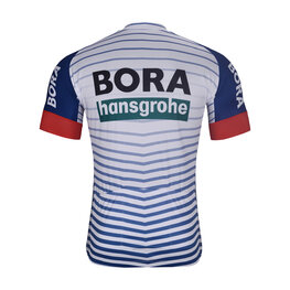 BONAVELO Kolesarski dres s kratkimi rokavi - BORA 2026 - bela/večbarvno