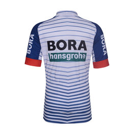 BONAVELO Kolesarski dres s kratkimi rokavi - BORA KID 2026 - bela/večbarvno
