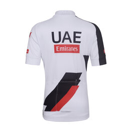 BONAVELO Kolesarski dres s kratkimi rokavi - UAE KID 2026 - bela/črna/rdeča