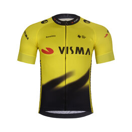 BONAVELO Kolesarski dres s kratkimi rokavi - VISMA 2026 - rumena/črna
