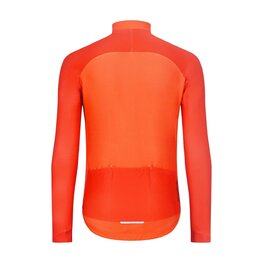 HOLOKOLO Kolesarski dres z dolgimi rokavi zimski - PERFORMANCE WINTER - oranžna