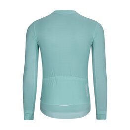 HOLOKOLO Kolesarski dres z dolgimi rokavi poletni - ELEVATE - svetlo modra
