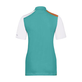 RIVANELLE Kolesarski dres s kratkimi rokavi - ADVENTURE - siva/zelena