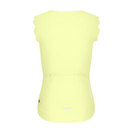 RIVANELLE Kolesarski dres brez rokavov - SCALLESSA - rumena