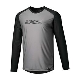 IXS Kolesarski dres z dolgimi rokavi poletni - TRIGGER LITE 1.0 - siva