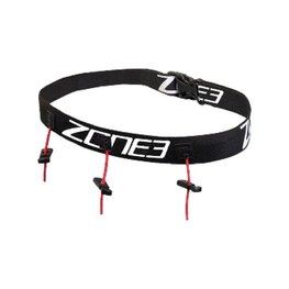 ZONE3 pas - KID'S RACE BELT  - črna