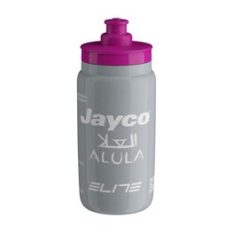 ELITE Kolesarska steklenica za vodo - FLY TEAM JAYCO ALULA 550 - siva/vijolična