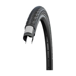 SCHWALBE plašč - DELTA CRUISER PLUS (37-622) 28x1.40 700x35C ACTIVE - črna