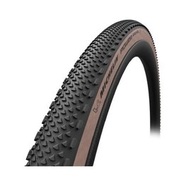 MICHELIN plašč - POWER GRAVEL TLE - črna/rjava