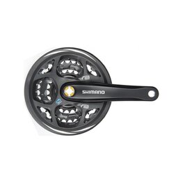 SHIMANO gonilke in verižniki - ALTUS M311 170mm 42/32/22 - črna