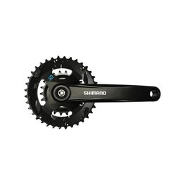 SHIMANO gonilke in verižniki - ALTUS 175mm 36/22 - črna