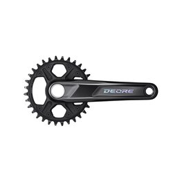 SHIMANO gonilke in verižniki - DEORE M6120 175mm 32 - črna