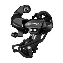 SHIMANO menjalnik - TOURNEY TX800 - črna