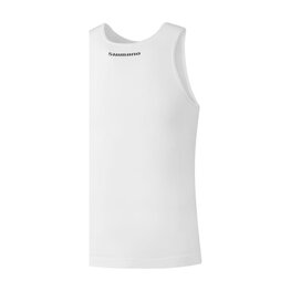 SHIMANO Kolesarska  majica brez rokavov - VERTEX SL - bela