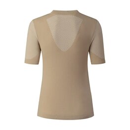SHIMANO Kolesarska  majica s kratkimi rokavi - VERTEX SS - bež