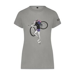 SHIMANO Kolesarska  majica s kratkimi rokavi - SENTIERO LTD - siva
