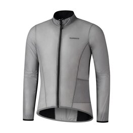 SHIMANO Kolesarska  vetru odporna jakna - BEAUFORT WINDBREAKER LIGHT - siva