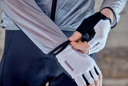 SHIMANO Kolesarska  vetru odporna jakna - BEAUFORT WINDBREAKER LIGHT - siva