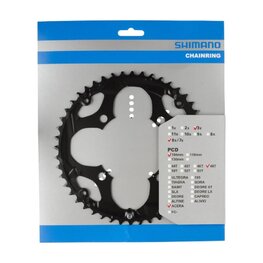 SHIMANO menjalnik - CHAINRING M361 48 - črna