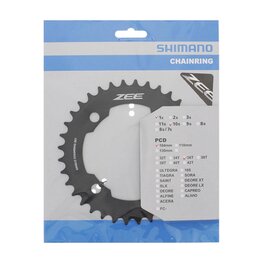 SHIMANO menjalnik - ZEE M640 36 - črna
