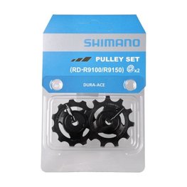 SHIMANO jermenice menjalnika - PULLEYS RD-R9100/9150 - črna