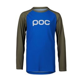 POC Kolesarski dres z dolgimi rokavi poletni - ESSENTIAL MTB - modra/zelena
