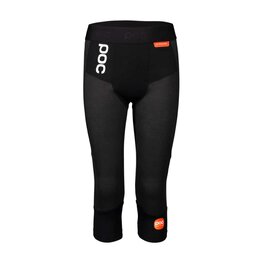 POC Kolesarske Spodnje hlače - RESISTANCE LAYER TIGHTS JR - črna/oranžna