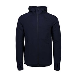 POC pulover - MERINO ZIP HOOD - modra