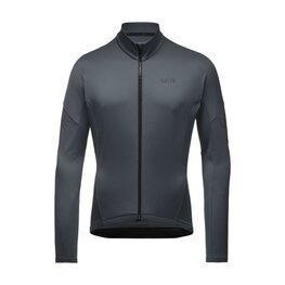 GORE Kolesarski dres z dolgimi rokavi zimski - C3 THERMO - antracit