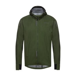 GORE Kolesarska  vetru odporna jakna - CONCURVE GORE-TEX - zelena