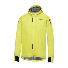GORE Kolesarska  vetru odporna jakna - CONCURVE GORE-TEX - rumena