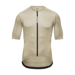 GORE Kolesarski dres s kratkimi rokavi - SPINSHIFT - bež